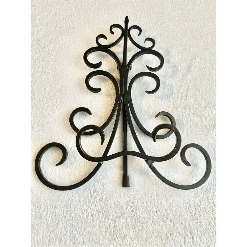 Rod iron cookbook or a picture frame holder